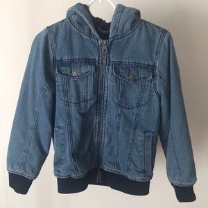 Youth Urban Republic Blue Denim Jacket Size M 10/12